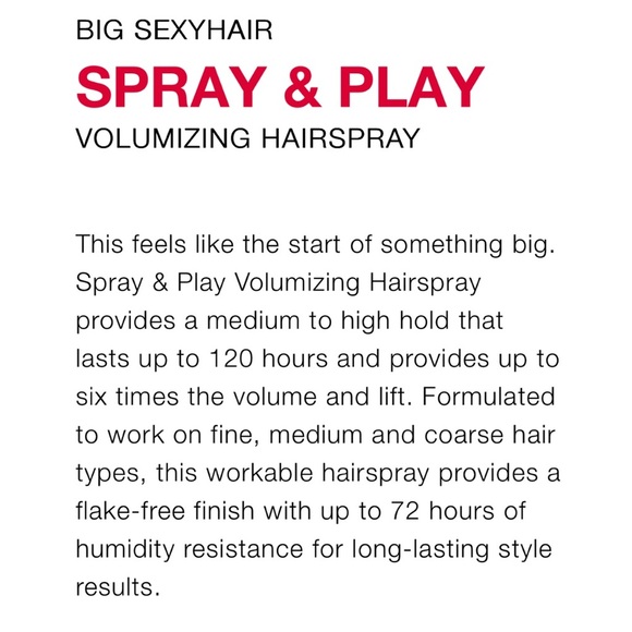 Big Sexy Hair Volumizing | NEW | Travel Size | SEXYHAIR - Picture 3 of 10